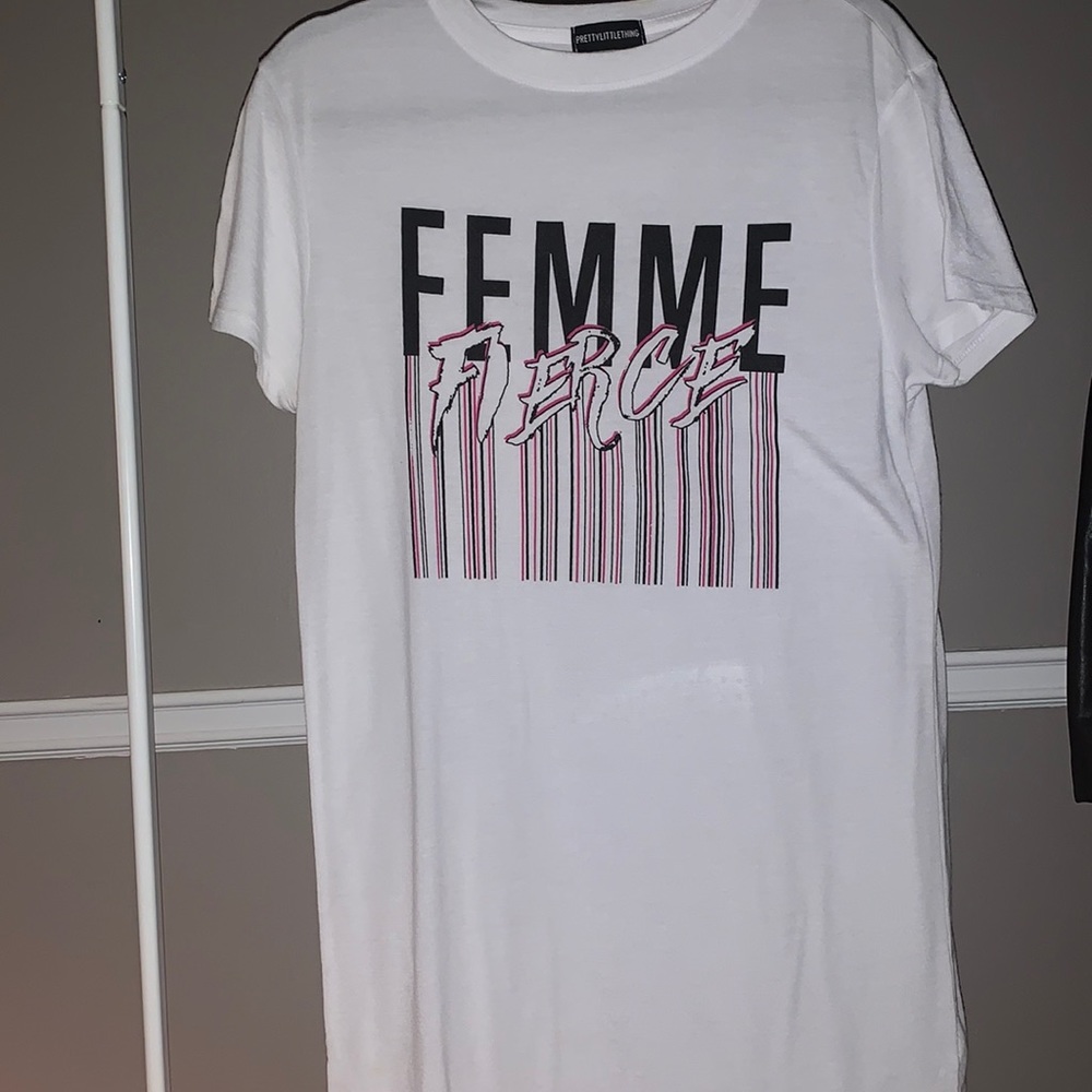 Femme Fierce T-Shirt Dress